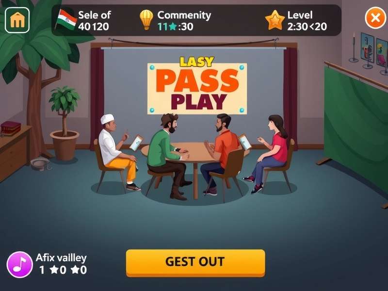 Pass Play India community event showing players interacting